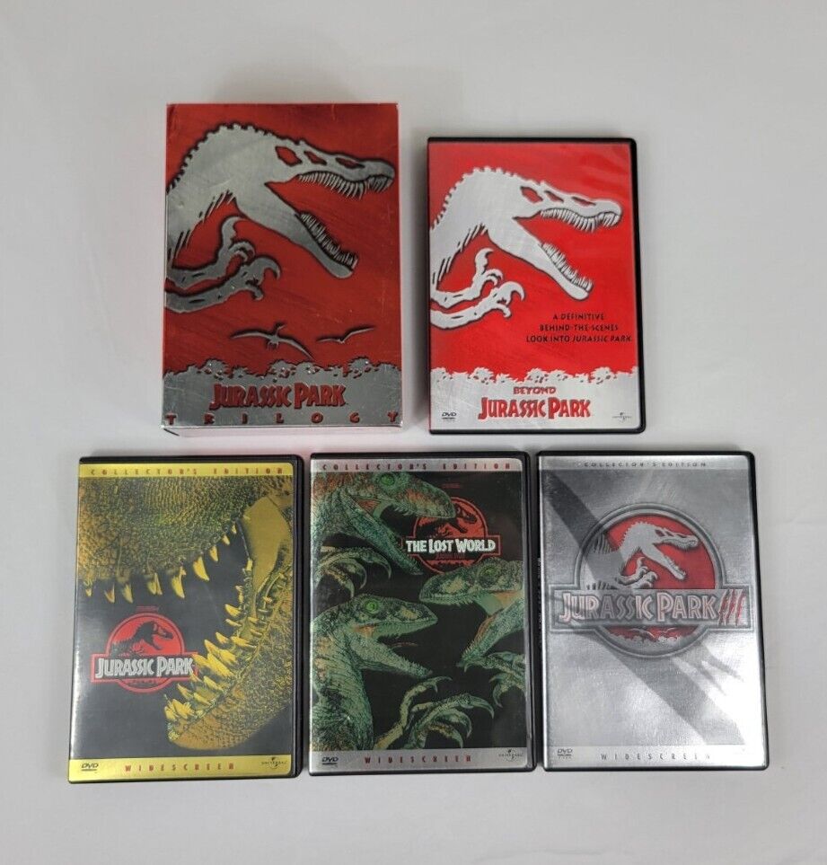 Jurassic Park Trilogy (DVD, 2001) USA IMPORT